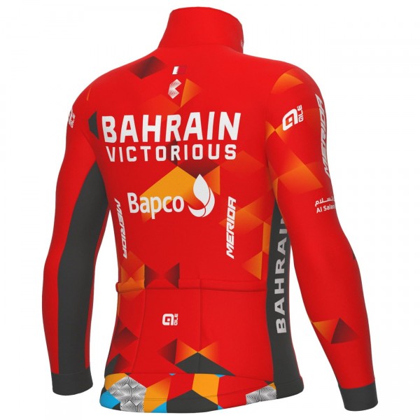 Bahrain Victorious 2022 Fahrrad Winterjacke-ALE Radsport-Profi-Team