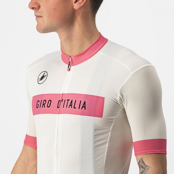 Giro d'Italia 2023 FUORI-MAGLIA BIANCO Radtrikot kurzarm