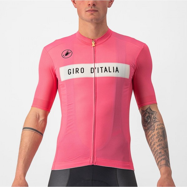 Giro d'Italia 2023 FUORI-MAGLIA ROSA Radtrikot kurzarm