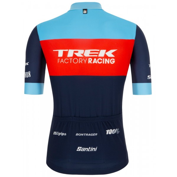 Trek Factory Racing XC 2022 Radtrikot kurzarm(langer Reißverschluss)-Radsport-Profi-Team